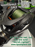 GIU-XR 3.6 Oz Worlds Lightest reel