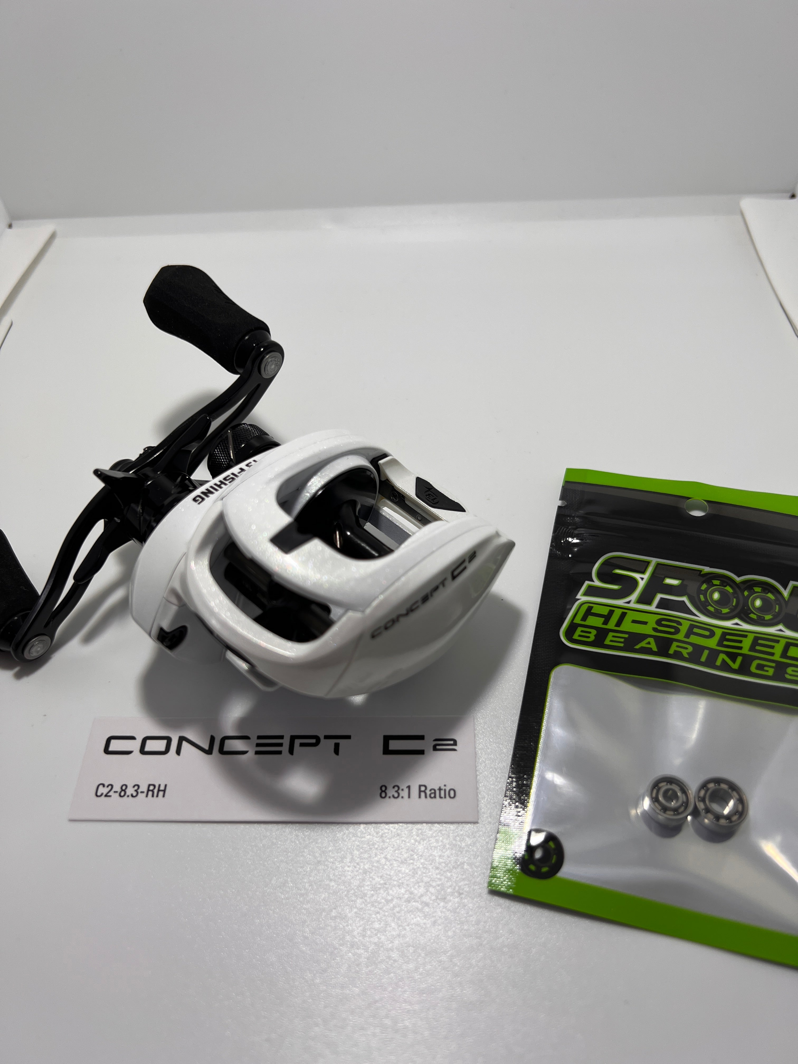 Tuned 13Fishing Concept C2 – Spool Hi-Speed Bearings