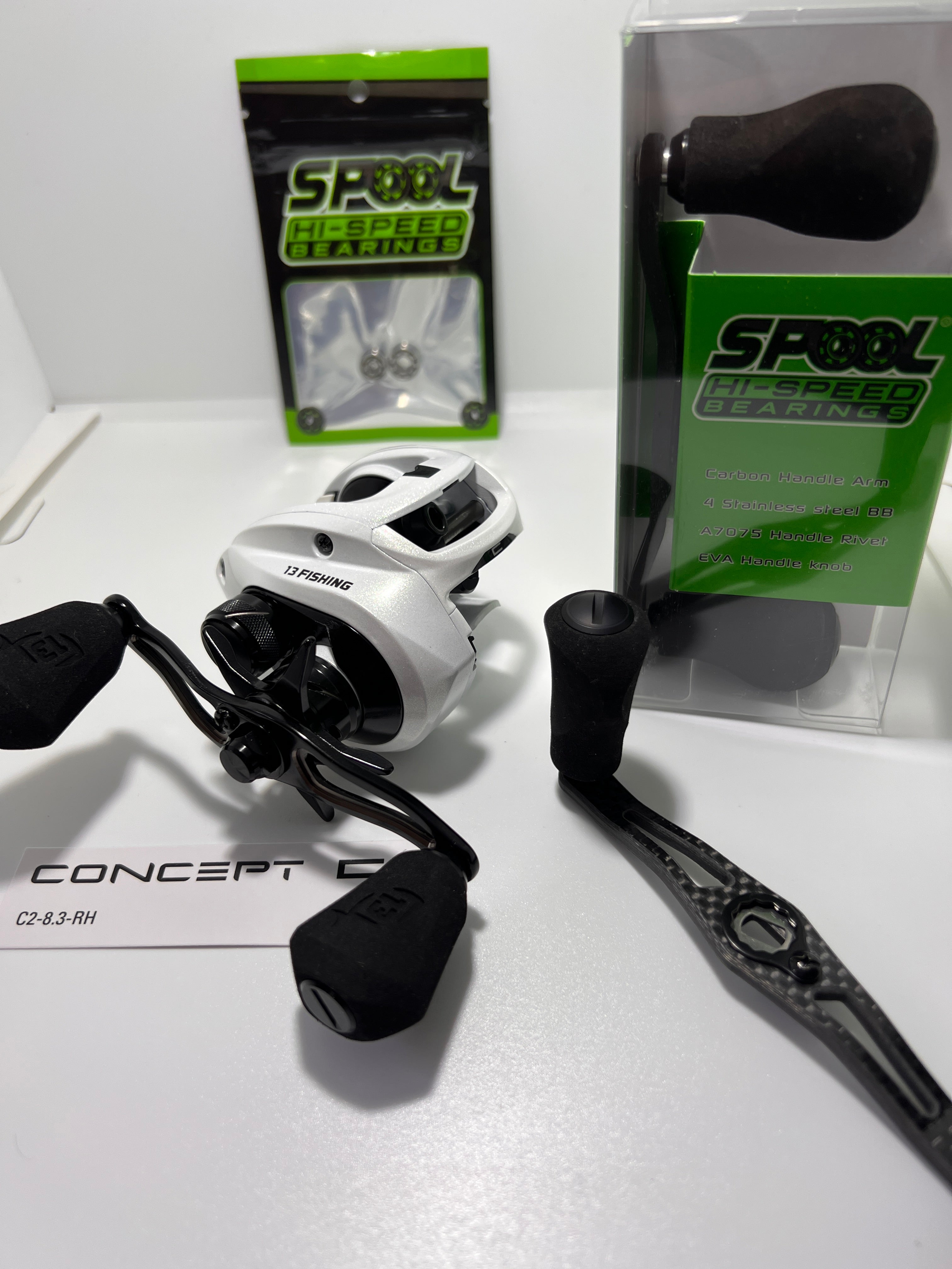 Tuned 13Fishing Concept C2 – Spool Hi-Speed Bearings Tuned 13Fishing Concept C2 – Spool Hi-Speed Bearings