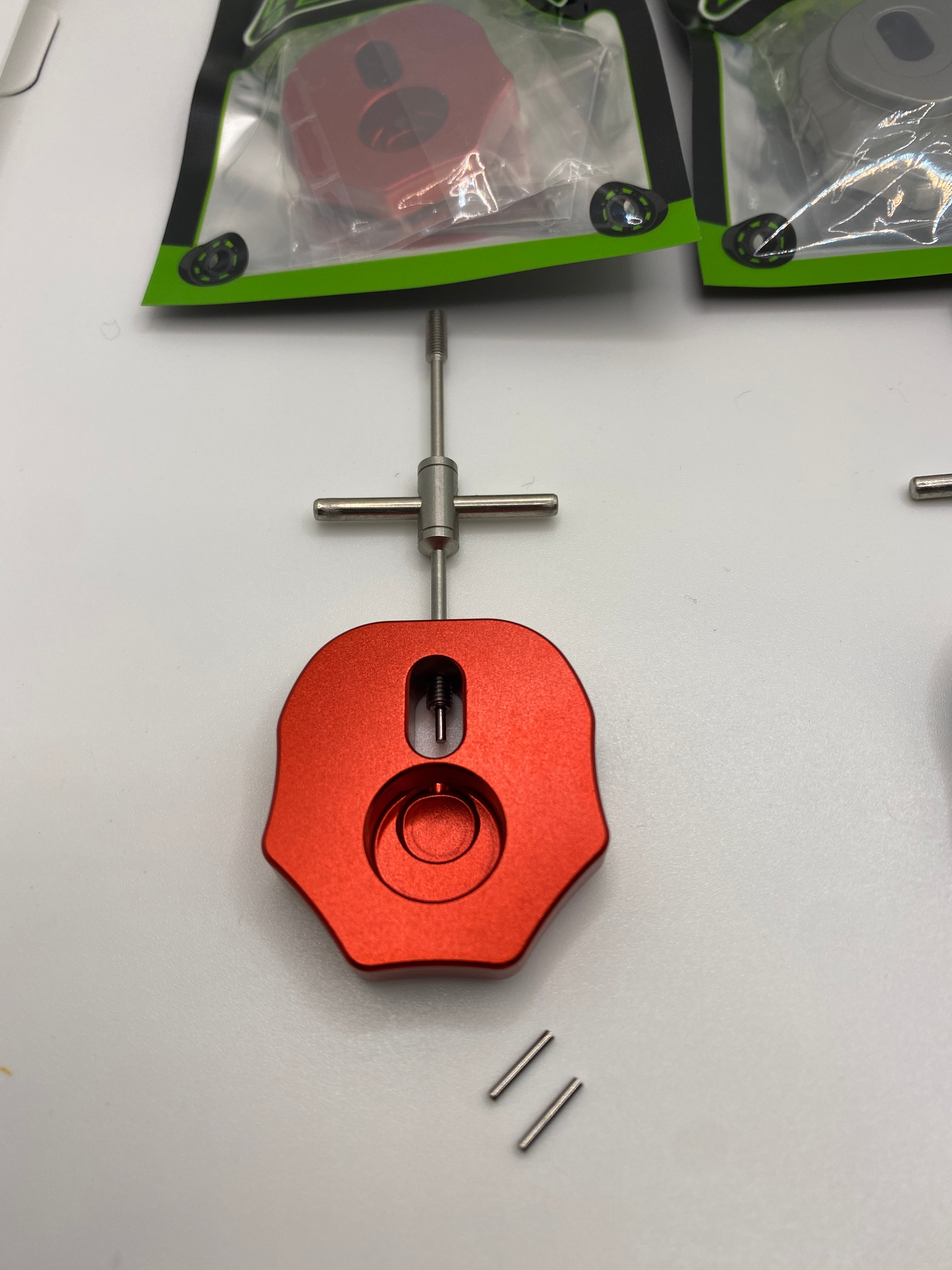 Reel Bearing Pin Remover Aluminium Alloy Fishing Reel Spool Bearing Pin  Remover Baitcasting Maintenance Kit 
