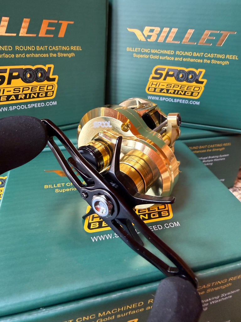 billet fishing reels Spool Speed Billet reel – Spool Hi-Speed Bearings