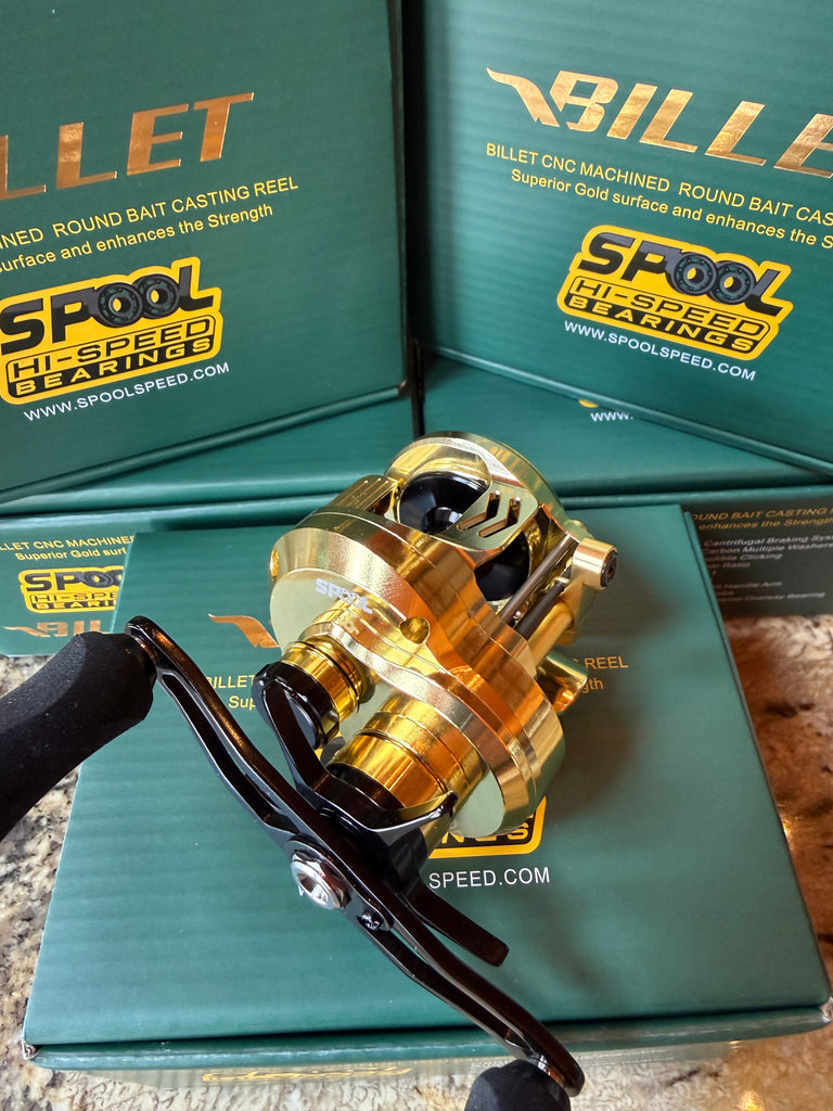 billet fishing reels Spool Speed Billet reel – Spool Hi-Speed Bearings