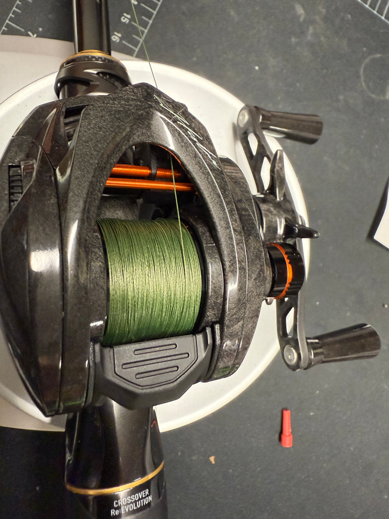 baitcasting reel with removeable spool GIU-XR 3.6 Oz Worlds Lightest reel – Spool Hi-Speed Bearings