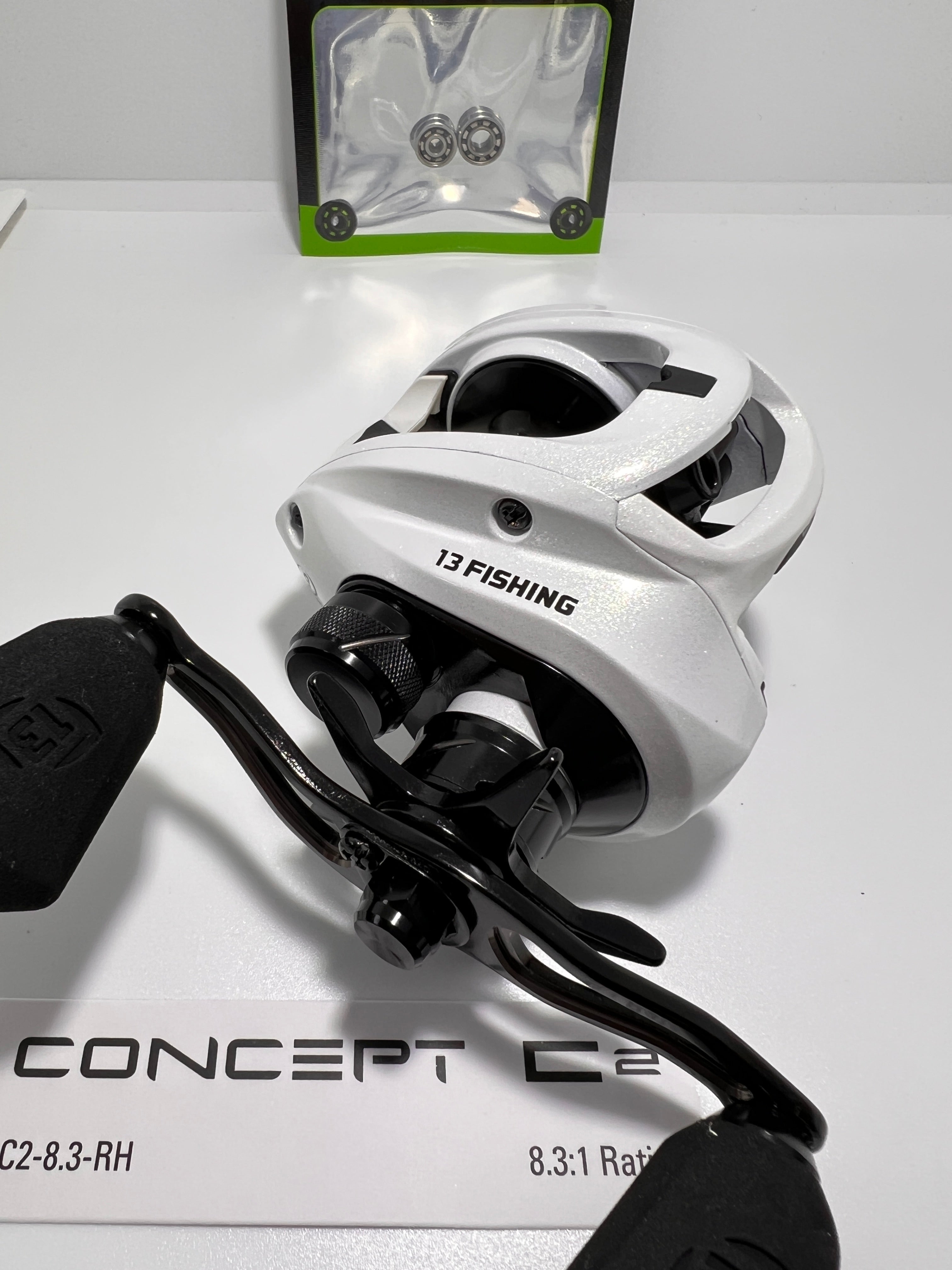 13 fishing concept c baitcaster reel C2 Baitcast - 7.5:1 sexy reel with the power and speed to back it up 13 FISHING - Concept C2