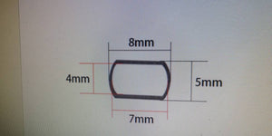 Handle converter shim from Daiwa to Shimano