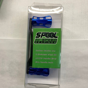 Handles-Spool Speed Polished, Drilled Billet 95mm CF Handle