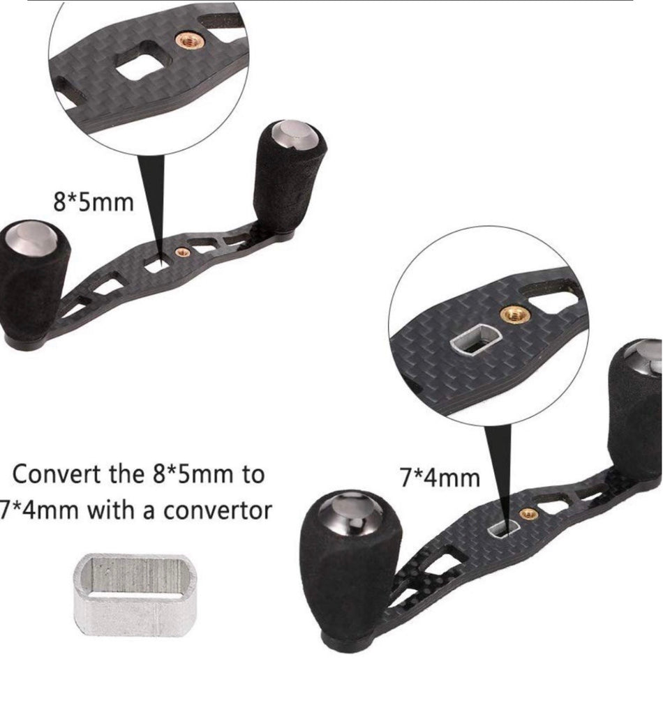 Handle converter shim from Daiwa to Shimano – Spool Hi-Speed Bearings